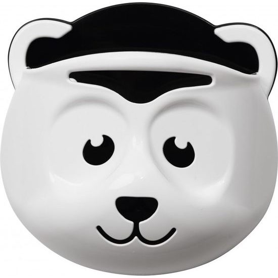 MALTEX Koš na hračky PANDA bílo-černý