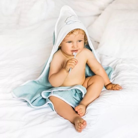 BABYONO Kartáček na zuby, 3 kusy - tyrkysová