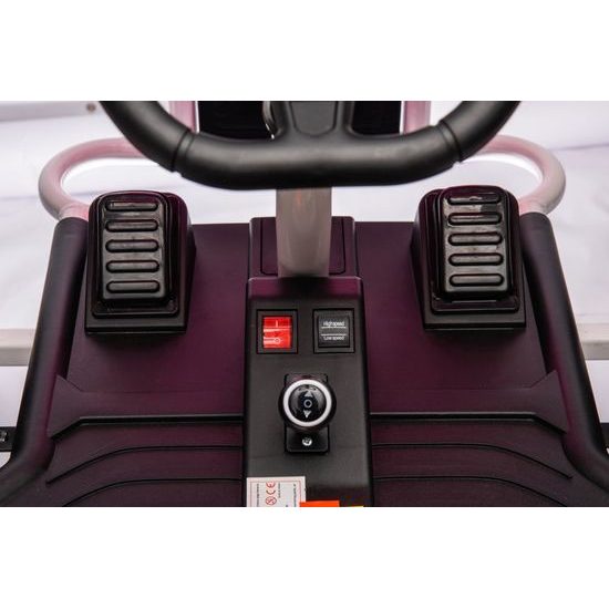 Elektrické autíčko Buggy A8812 24V růžové