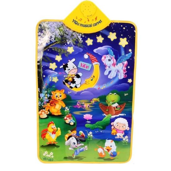 Interaktivní hrací deka Animal Carpet