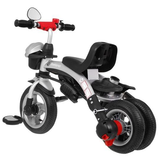 Majlo Toys dětská tříkolka 3v1 Sportrike AIR s nafukovacími koly zelená