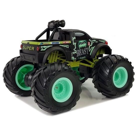 Auto na dálkové ovládání Bigfoot černo-zelené 1:18
