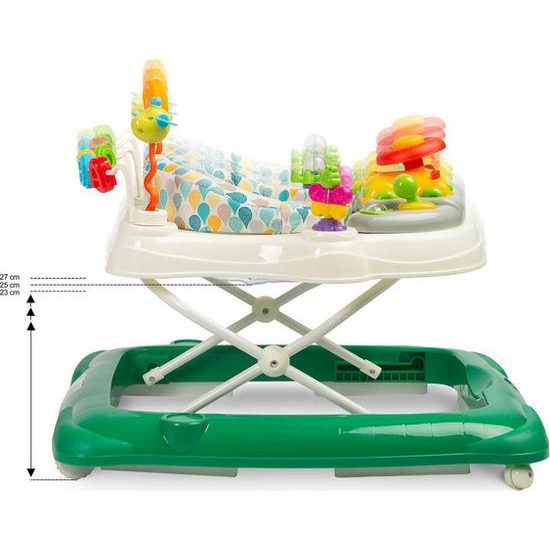 Dětské chodítko Stepp, zelená