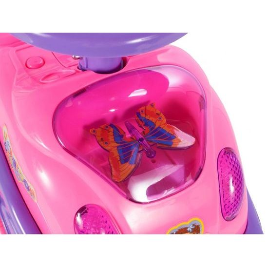 Dětské mini odrážedlo s melodiemi Cartoon Car