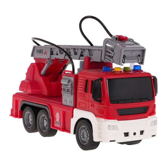 Požární auto pro děti se světly, zvuky a vodou City Truck 1:16