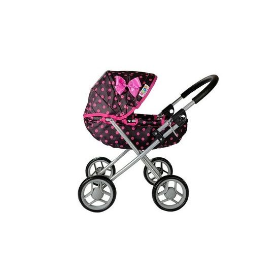 Alice kočárek pro panenky 5249 černý