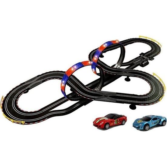 Světelná autodráha pro 2 auta 7,6m