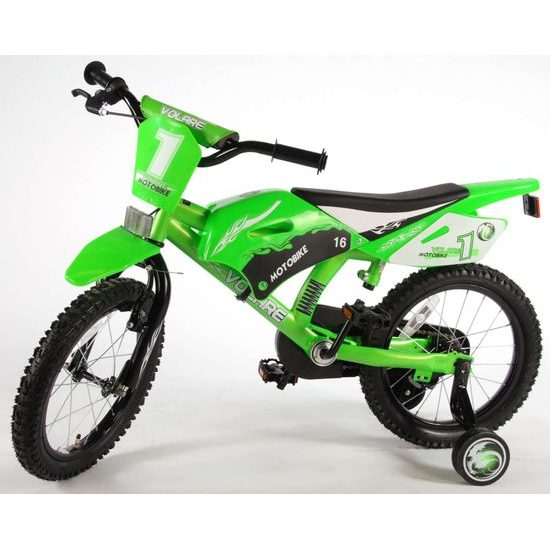 Dětské kolo Volare Motobike Green 16"
