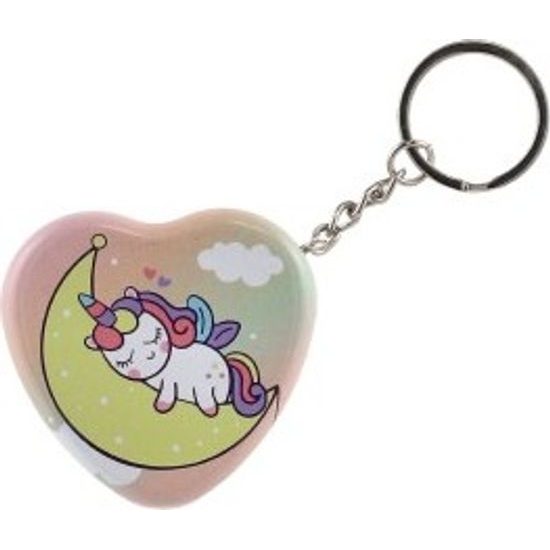 Přívěsek/Krabička srdce, jednorožec - mix barev