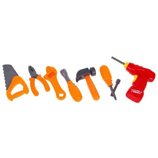 Dětská pracovní dílna s vrtačkou a motorem na baterie Work Bench