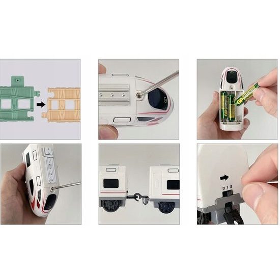 Doris vláčkodráha na baterie s dinosaury Smart Train