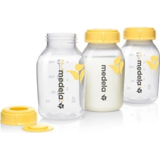 Medela Plastové lahvičky bez dudlíku 150 ml - 3ks