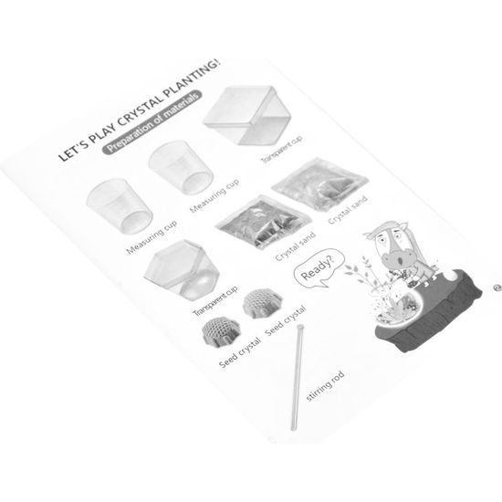 Experimentální sada pro kultivaci vlastních krystalů