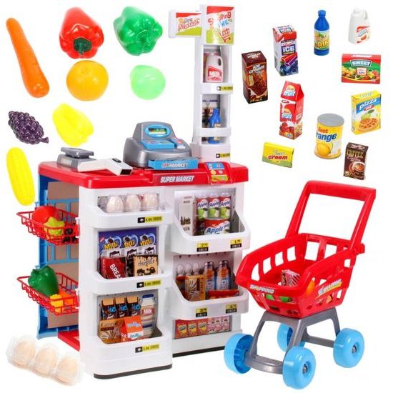 Ecotoys dětský obchod Supermarket