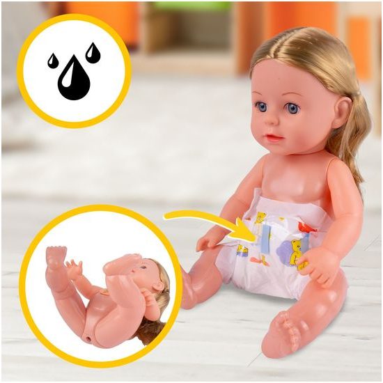 Interaktivní mluvící panenka s příslušenstvím Lucky Doll 33 cm