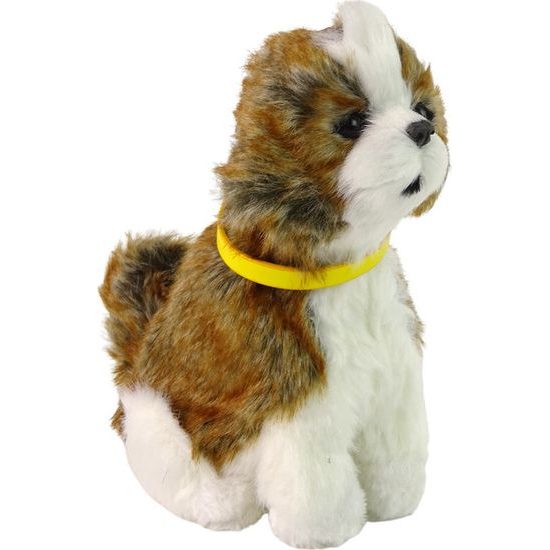 Interaktivní plyšový pejsek - shitzu