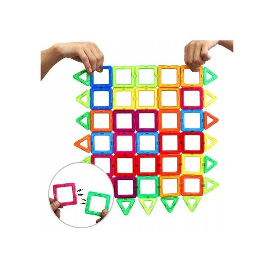 Doris magnetická stavebnice XXL v kufříku Magical Magnet 117 dílů