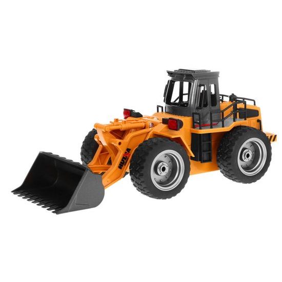 Buldozer na dálkové ovládání s kovovou lžící CH Bulldozer 1:18