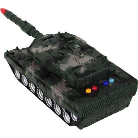 Tank na dálkové ovládání tmavě zelený