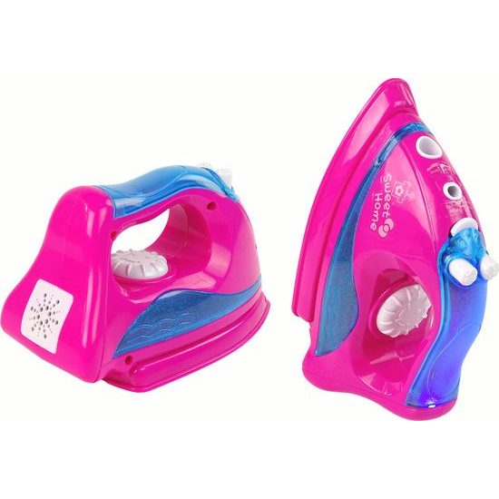 Dětská růžová žehlička na prádlo