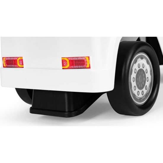 Dětské mini odrážedlo se zvuky Mercedes Actros - bílé