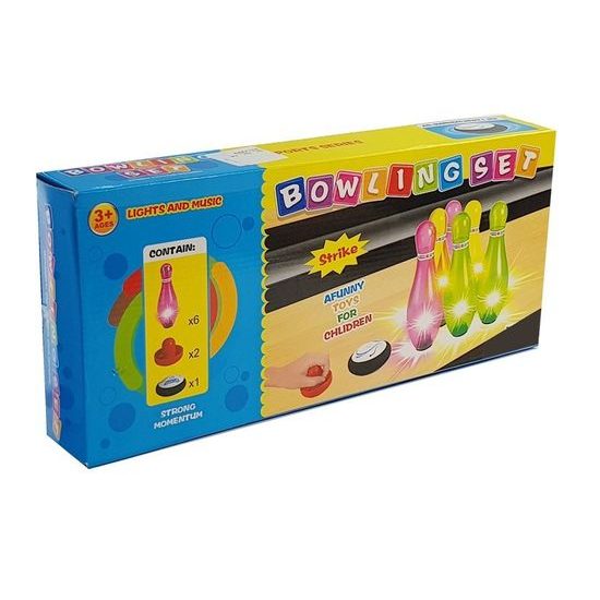 Majlo Toys dětská svítící hra Funny Bowling