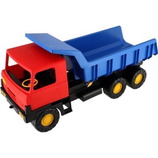 Auto Tatra 815 korba modrá kabina červená