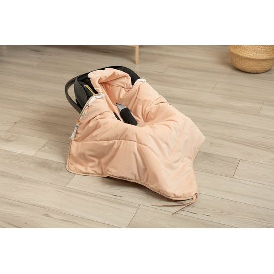 Dětská zavinovačka do autosedačky XL Sensillo Velvet - pivoňky