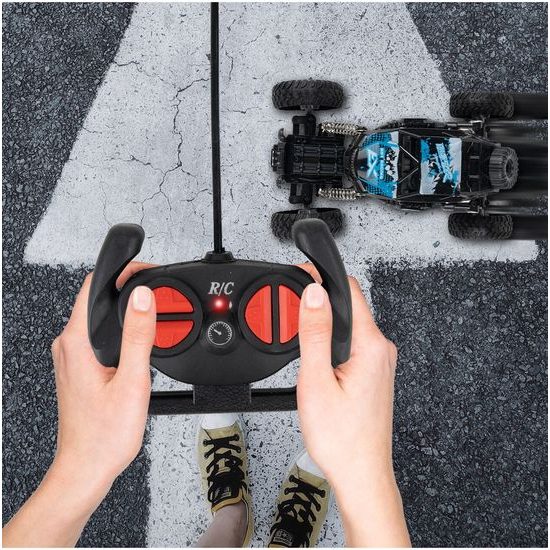 Autíčko na dálkové ovládání Monster Car modré 1:20