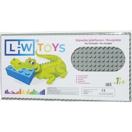 LWToys Podložka na stavění 25,5 x 51 cm