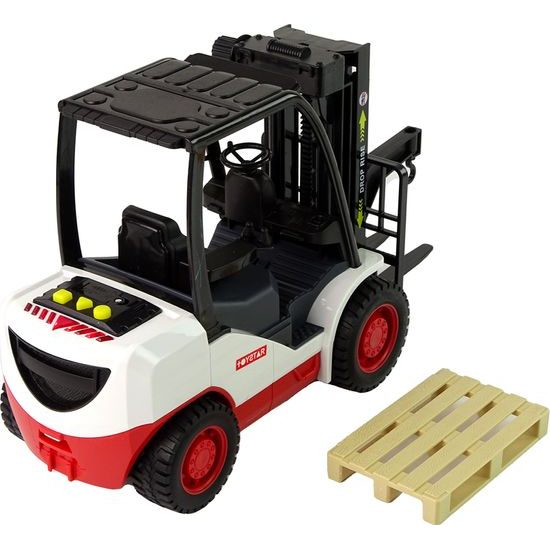 Vysokozdvižný vozík s paletou - černý