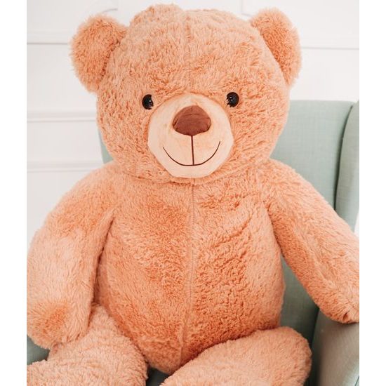 Plyšový medvěd Arnošt 160 cm béžový