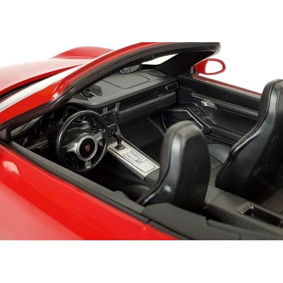 Rastar auto na dálkové ovládání Porsche 911 Carrera S 1:12 červené