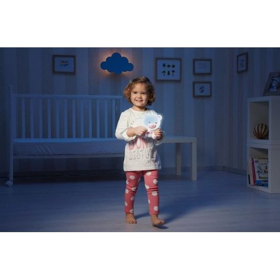 Chicco noční světlo Medvídek modré