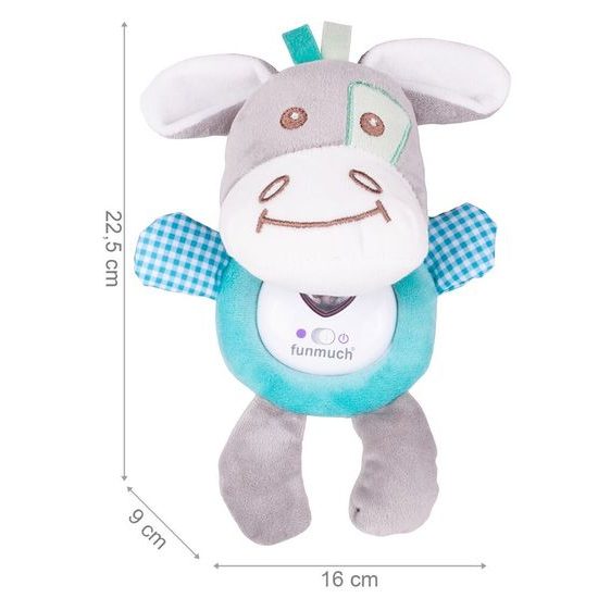 Interaktivní plyšový oslík Baby Calm
