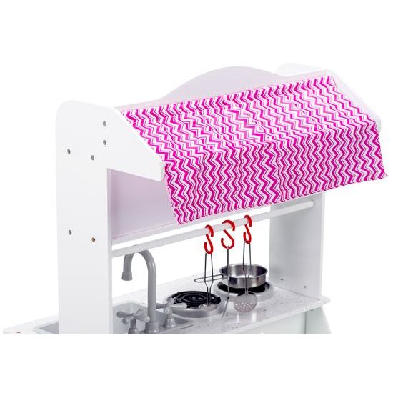 Ecotoys dětská dřevěná kuchyňka 2v1