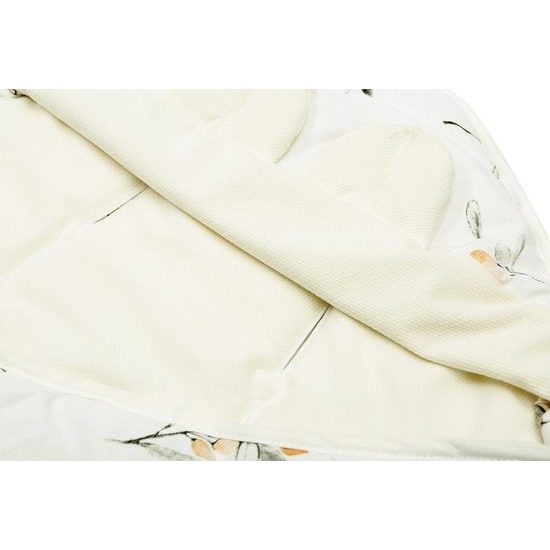 Dětská zavinovačka do autosedačky XL Sensillo Velvet - olivy