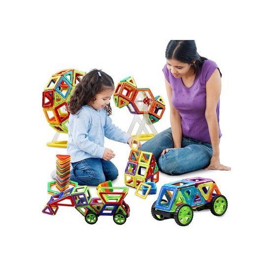 Doris magnetická stavebnice XXL v kufříku Magical Magnet 117 dílů