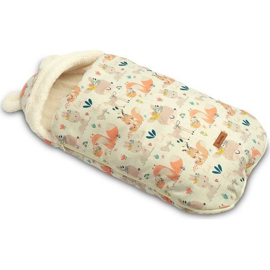 Zimní fusak do kočárku/ do autosedačky - piknik