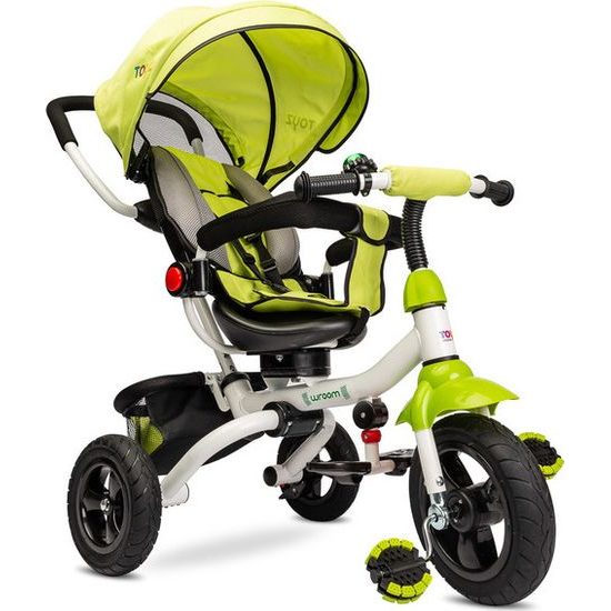 Tříkolka Toyz WROOM zelená