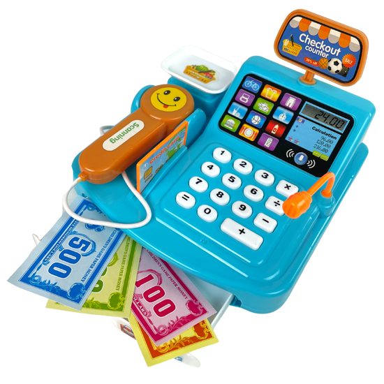 Dětská pokladna se skenerem Happy Checkout