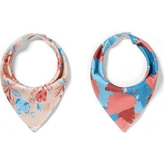 Dětský šátkový bryndáček - jungle 2ks