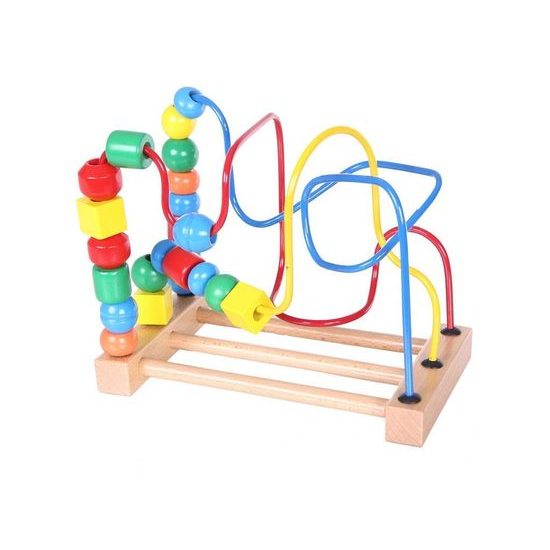 Ecotoys dřevěný edukační labyrint Mula