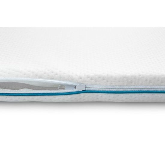 Polštář do postýlky Memory bílý