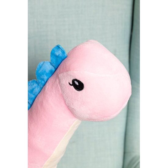 Plyšový dinosaurus Tobi 110 cm růžový