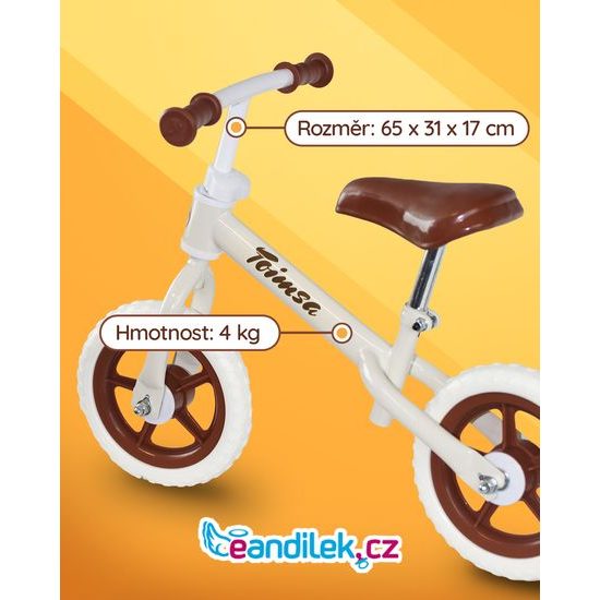 Dětské odrážedlo Toimsa Rider růžové 10"