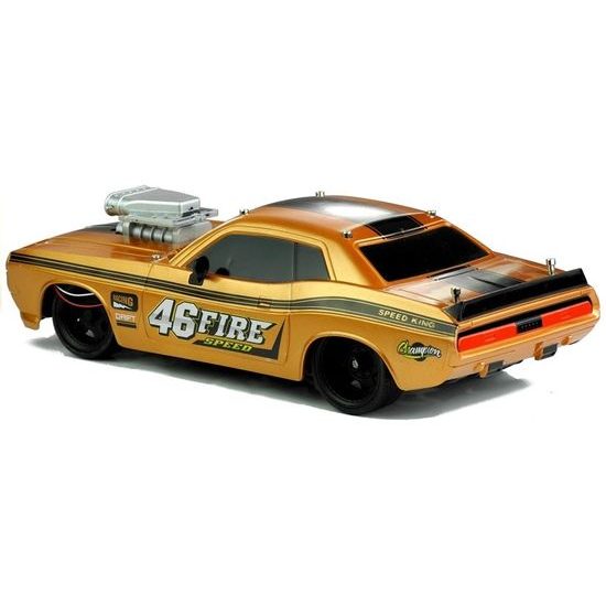 Auto na dálkové ovládání Muscle Car bronzové 1:16