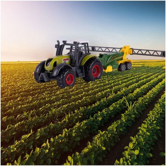 Souprava zemědělských strojů a zvířátek Farmer Set