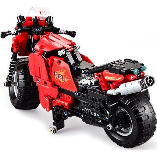 CADA Stavební bloky Remote Controlled Motorcycle 2.4G 484 kusů