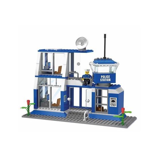 Blocki MyPolice stavebnice policejní dálniční stanice 347 dílků